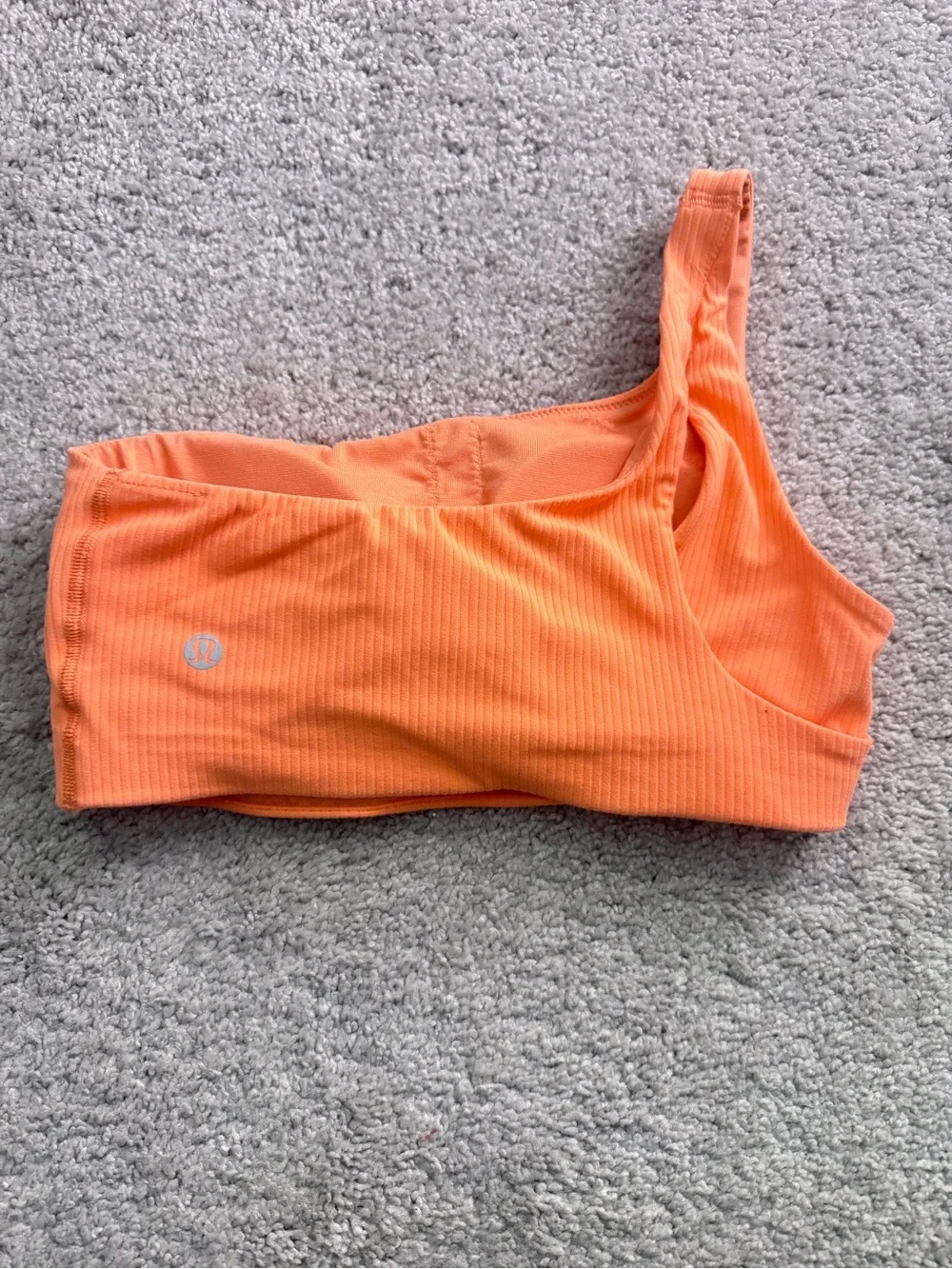 lululemon Ribbed Nulu Asymmetrical Yoga Bra *Light Support, A/B Cup